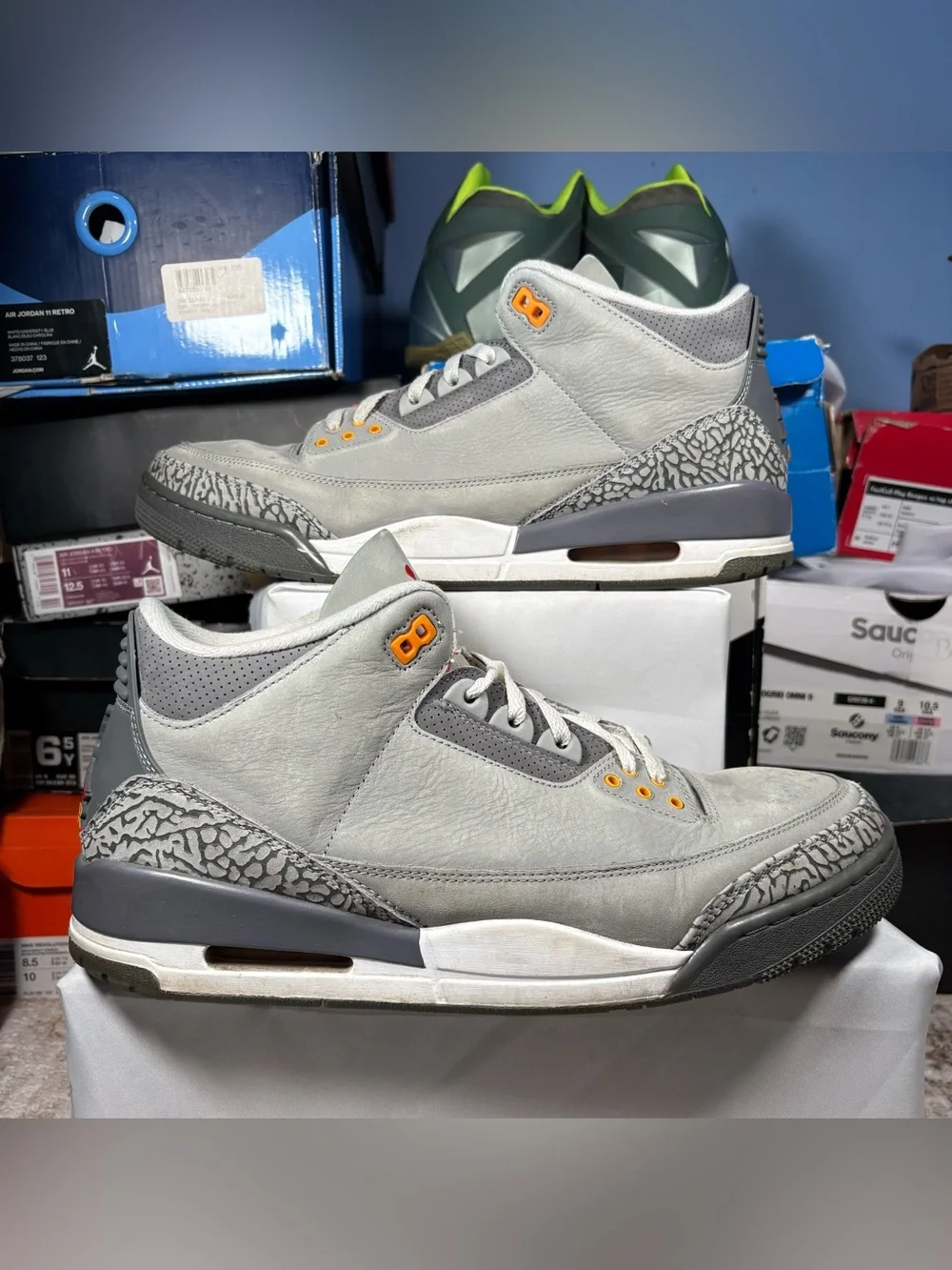 Size 13 - Jordan 3 Retro Mid Cool Grey